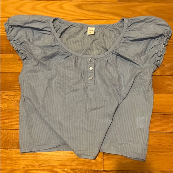 Blue Women's Top - Picture 2 of 3